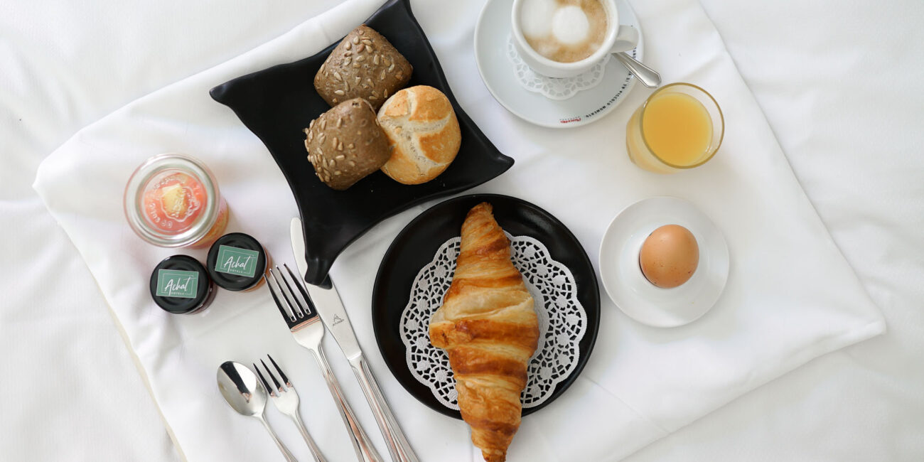 Frühstück im Bett Foto von Sixsense Werbeagentur